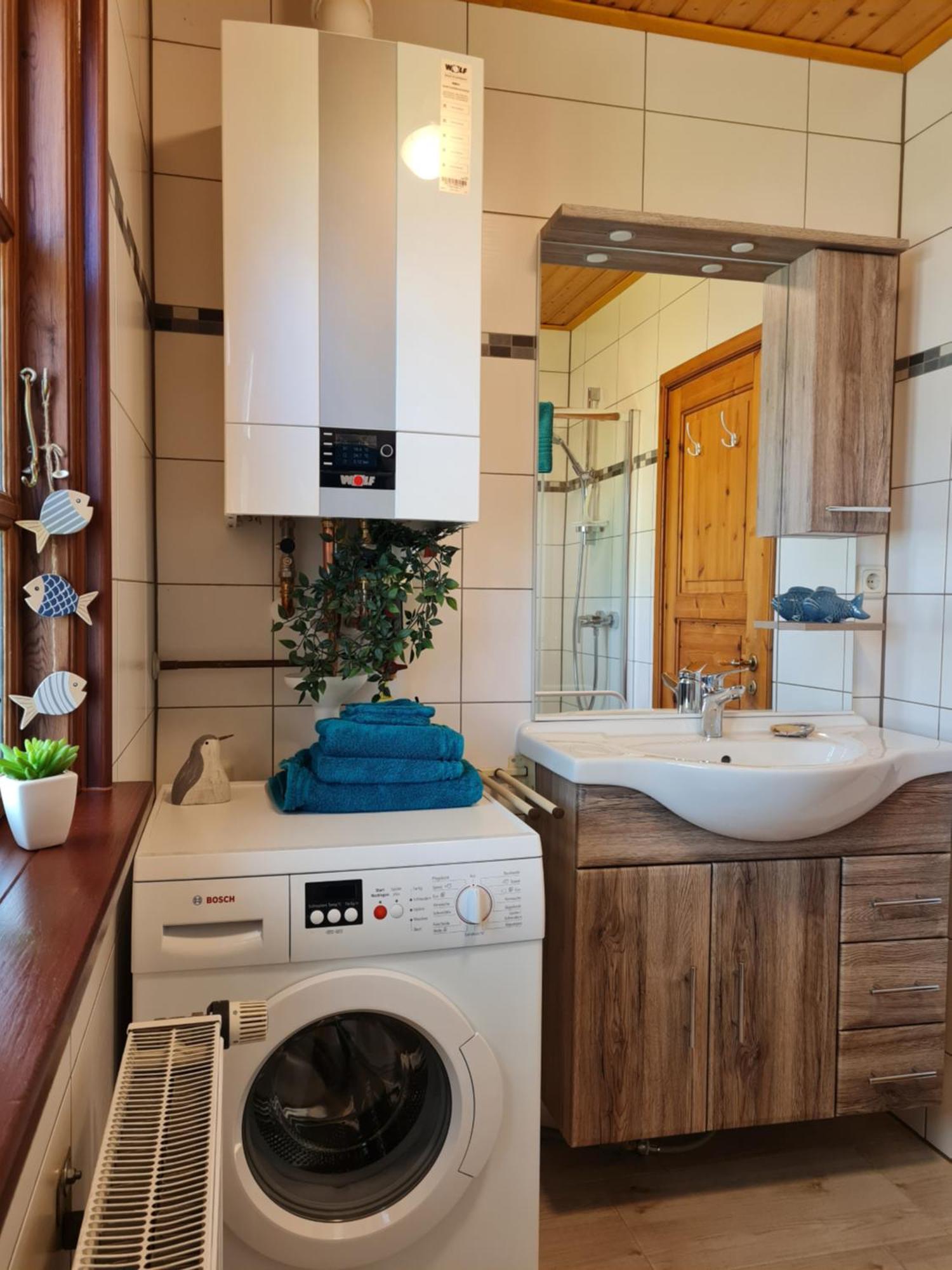 Ferienhaus Weitblick Busenwurth Esterno foto