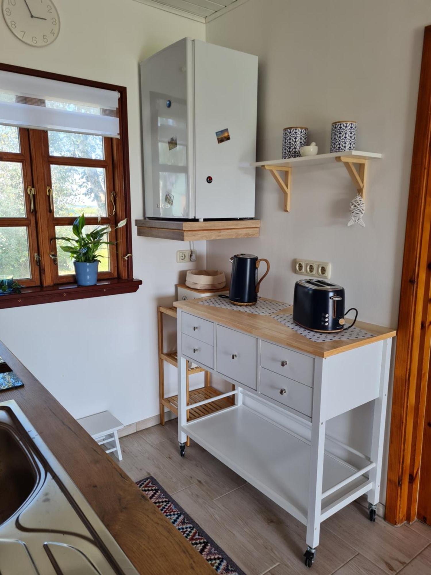 Ferienhaus Weitblick Busenwurth Esterno foto