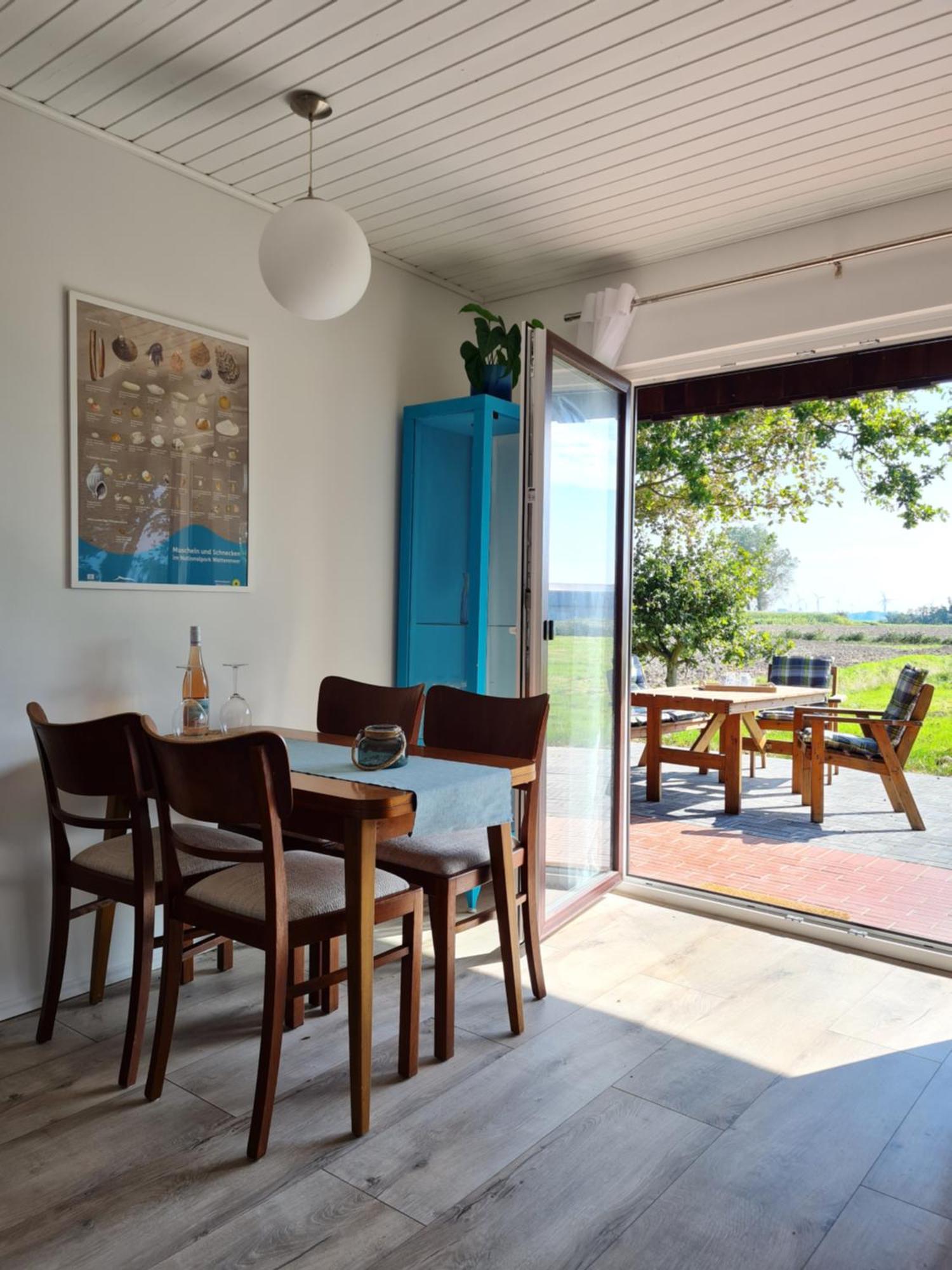 Ferienhaus Weitblick Busenwurth Esterno foto